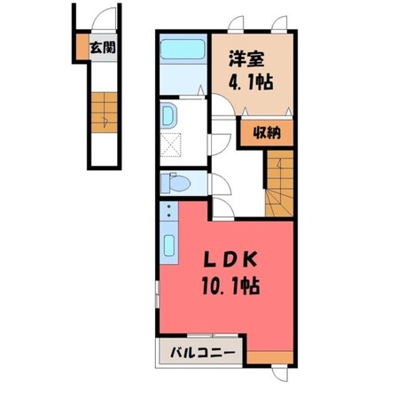 夢風花の物件間取画像